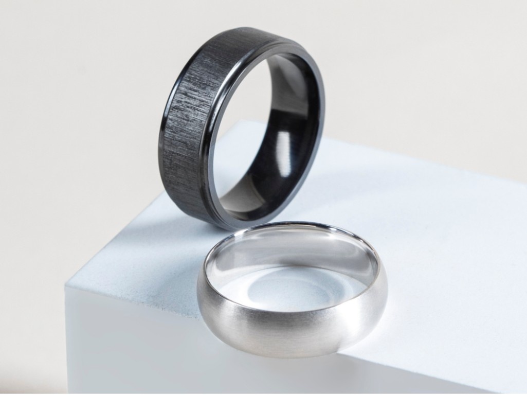 Cobalt Wedding Band