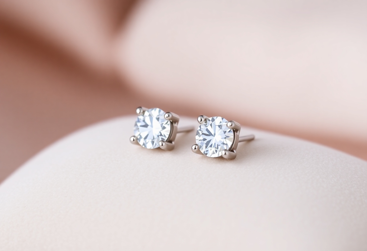 Diamond Stud Earring