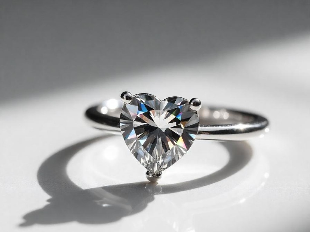 Heart Shape Diamond Ring