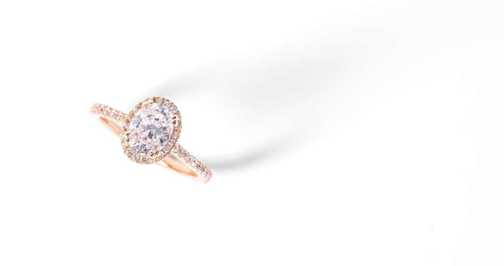 Rose Gold Diamond Ring