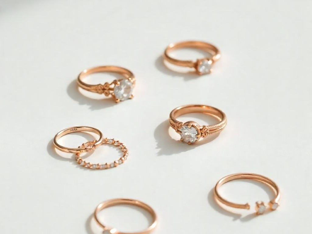 Rose Gold Rings