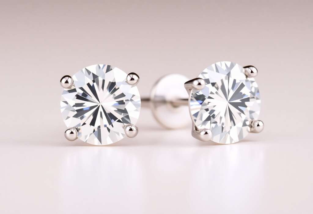 Diamond Stud Earring