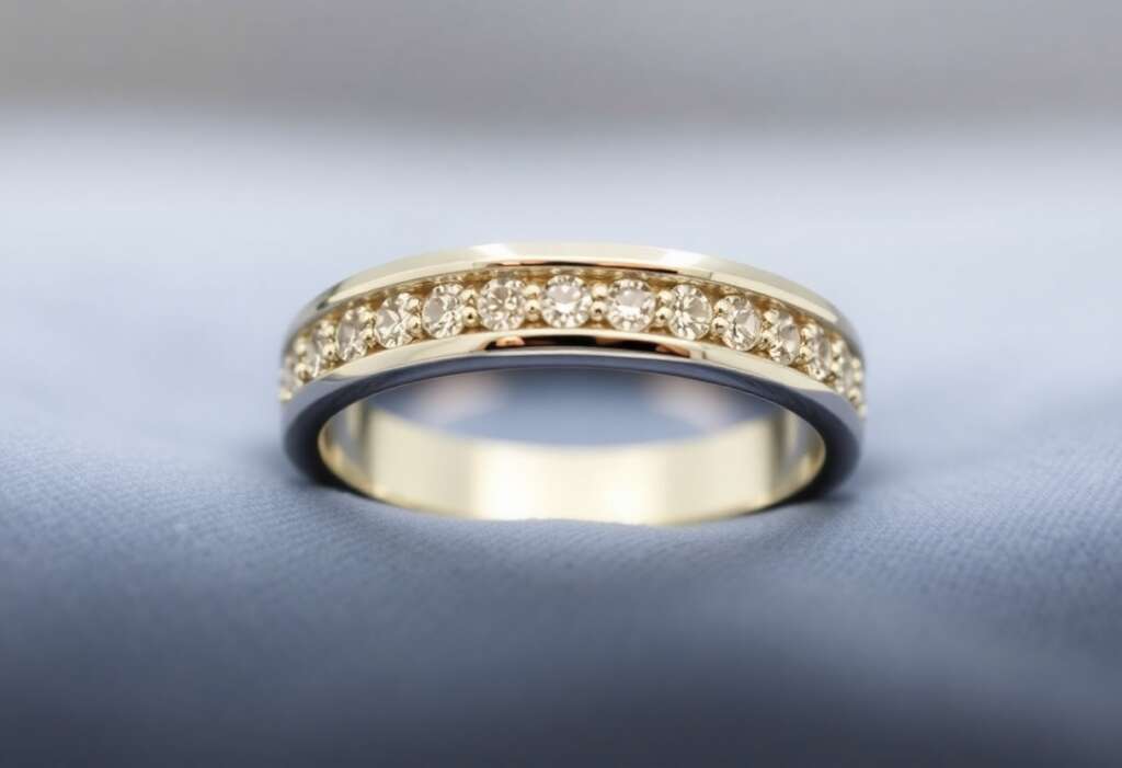 Milgrain Wedding Band