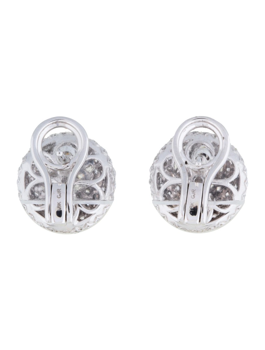 18k White Gold 1.40ct Diamond Earrings 