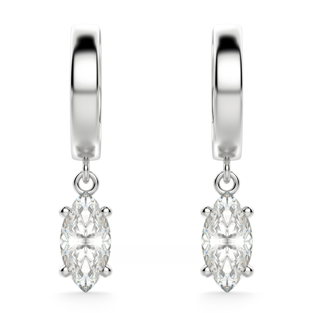 14K White Gold