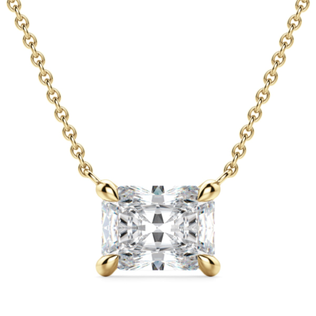 East-West Necklace Radiant Cut