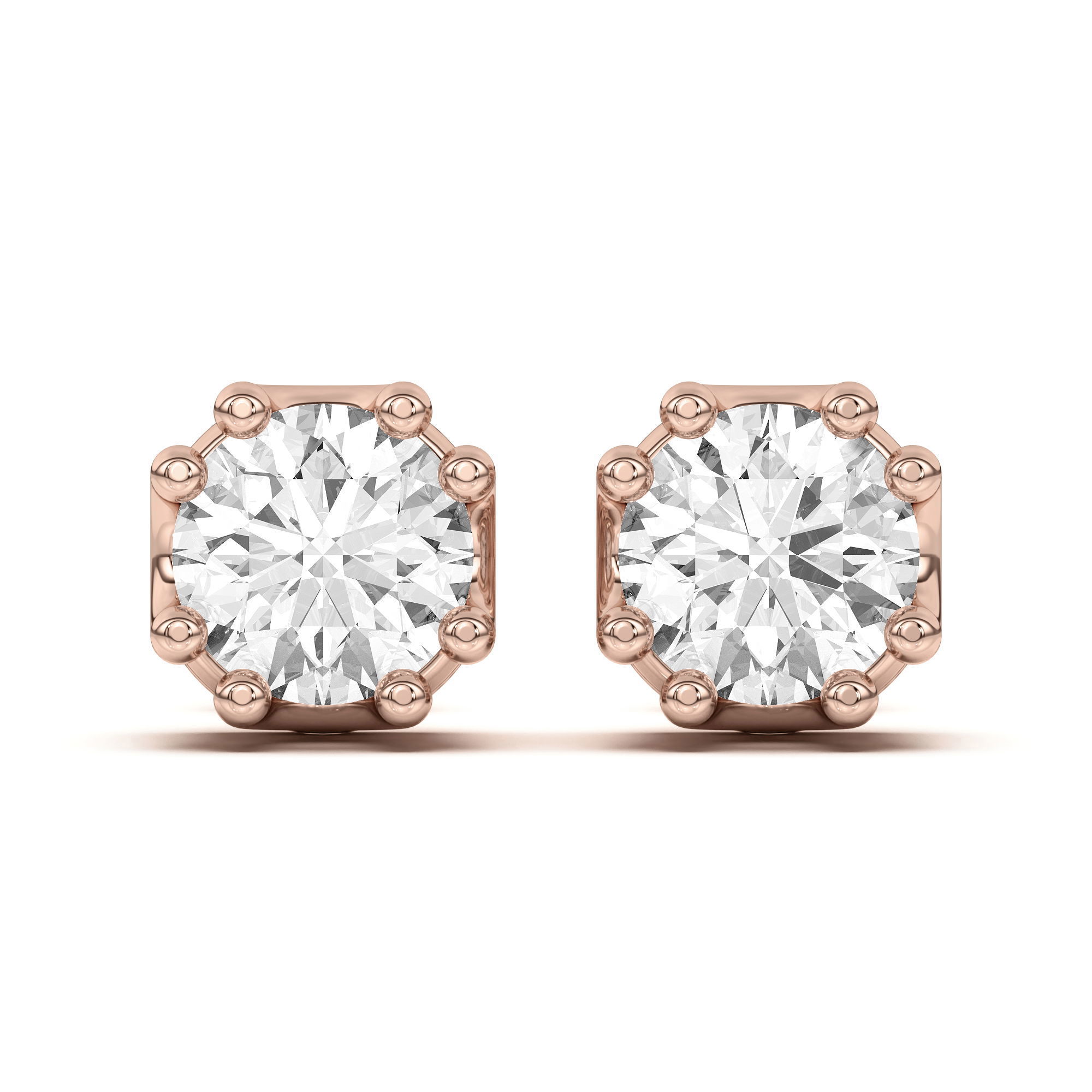 14K Rose Gold