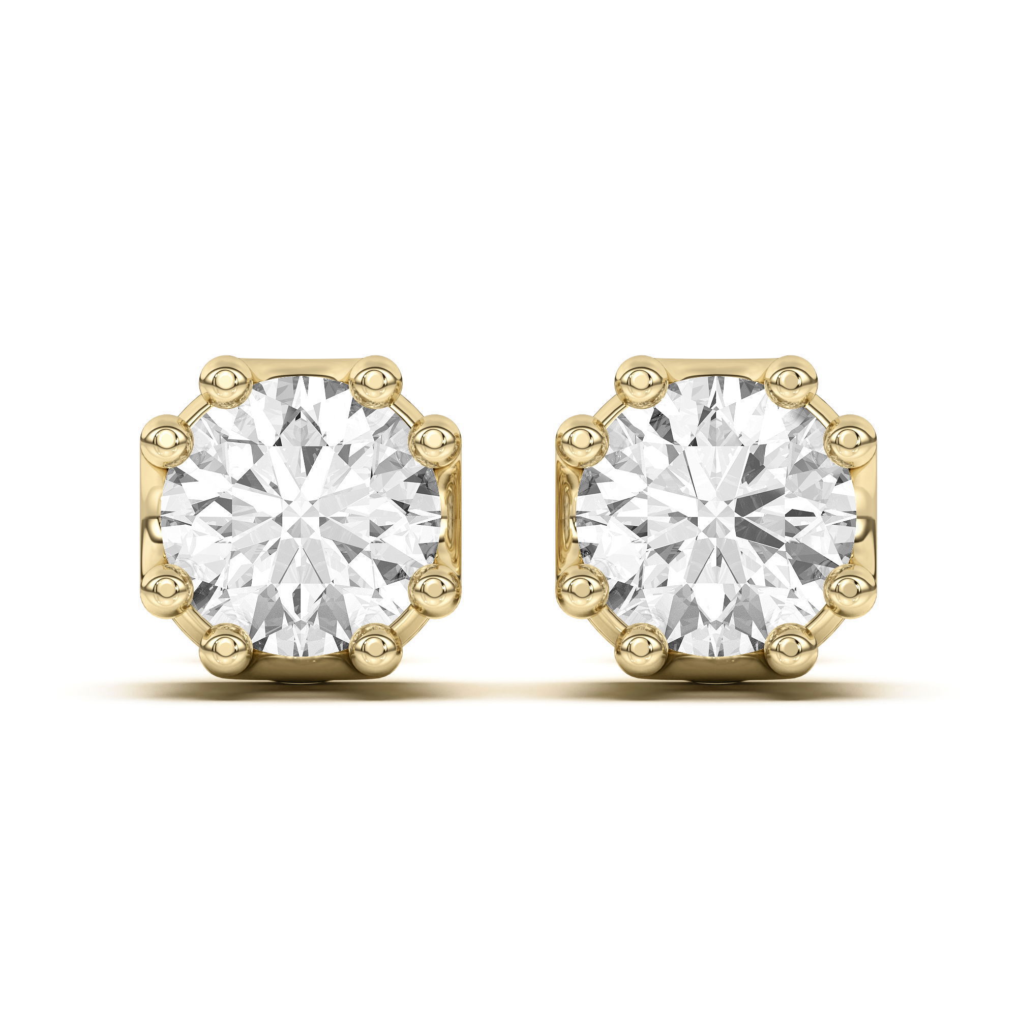14K Yellow Gold