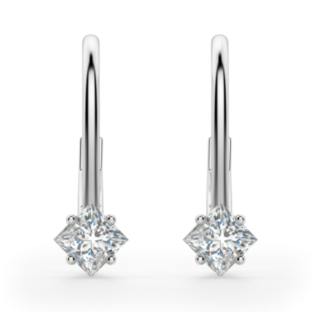 Odette Earrings Princess Cut 0.50 tcw