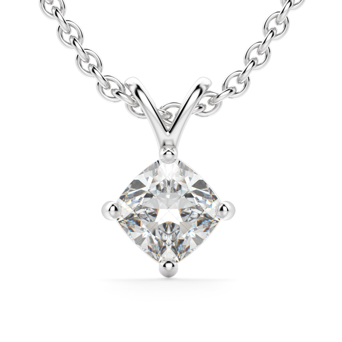 14K White Gold