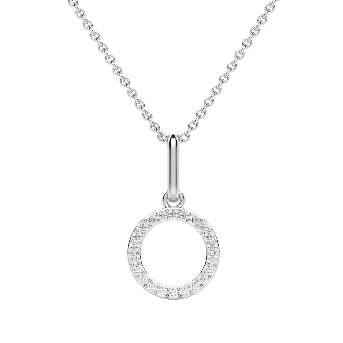 14K White Gold