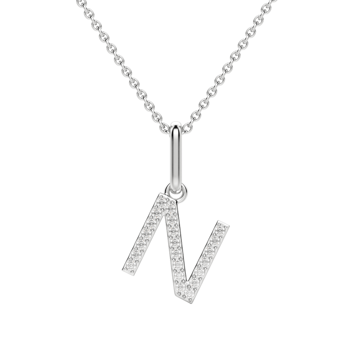14K White Gold