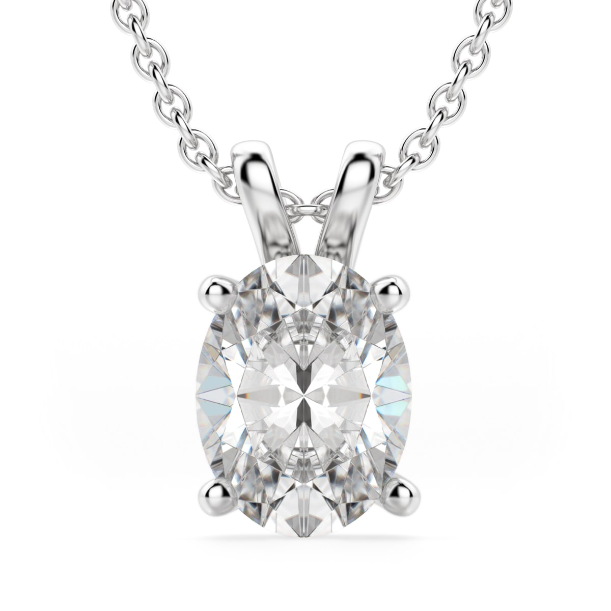 14K White Gold