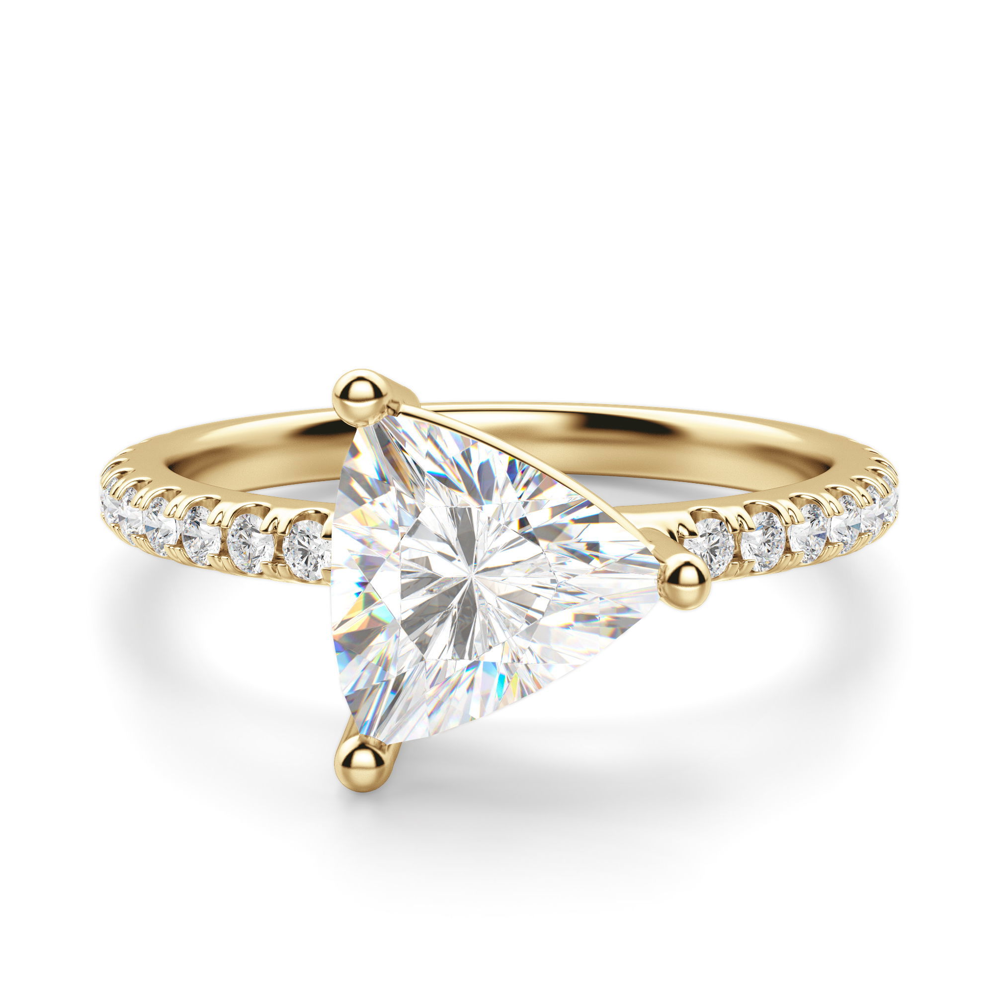 14K Yellow Gold