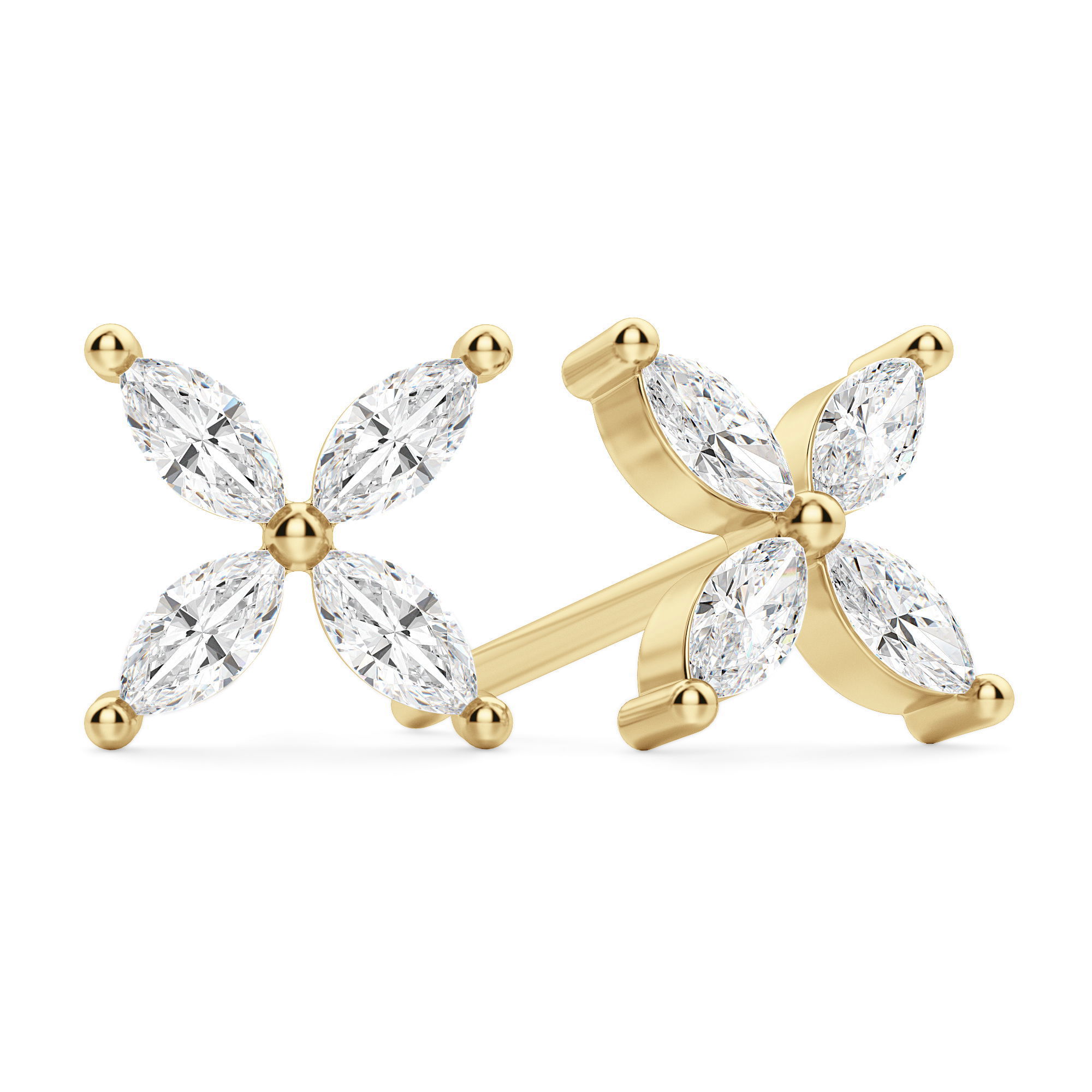 14K Yellow Gold