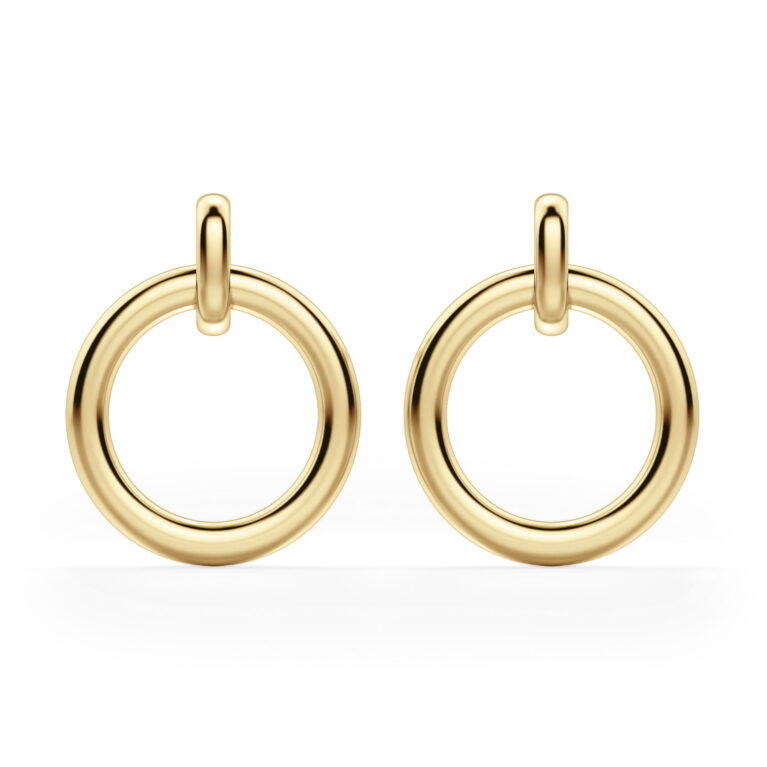 Dangle Hoop Earrings