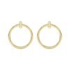 Simple Statement Hoop Stud Enhancers