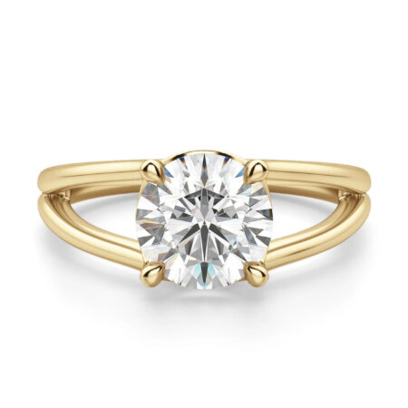 The Elan Round Cut Engagement Ring