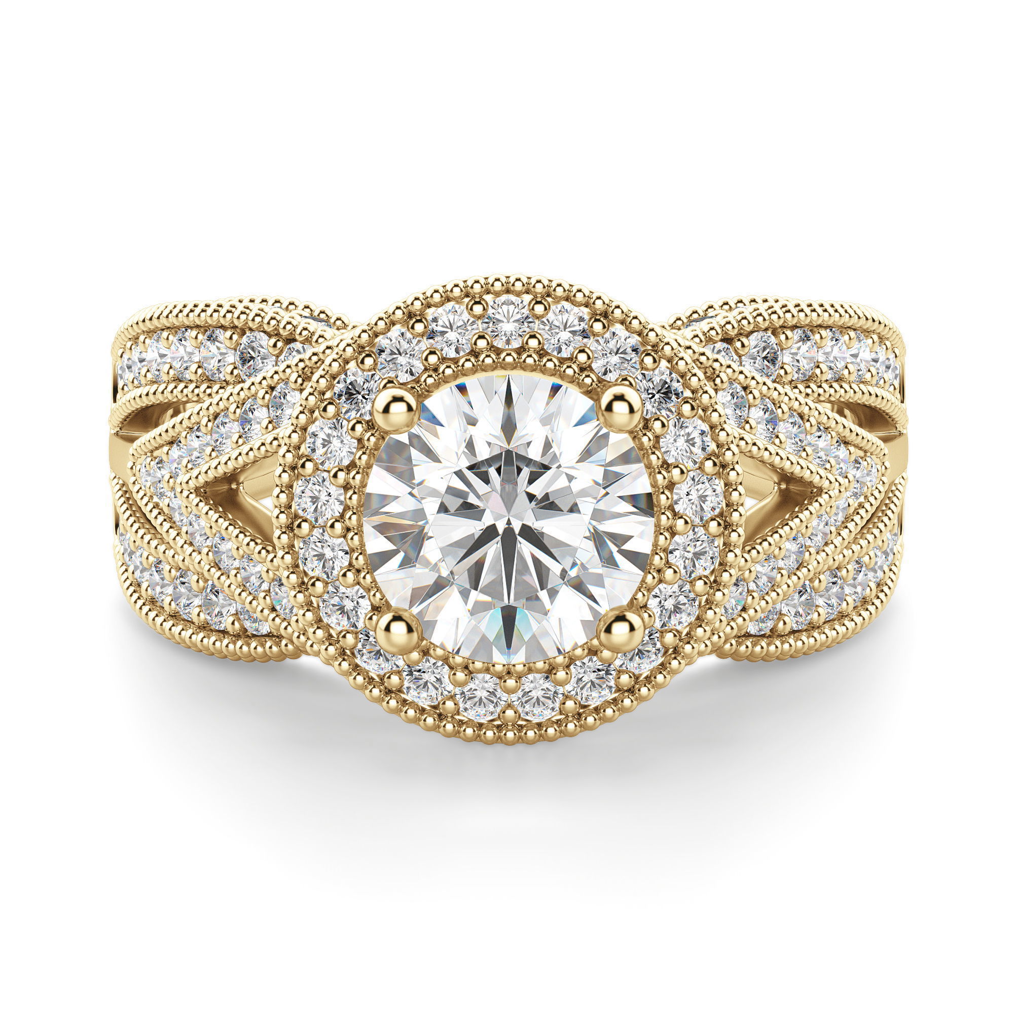 14K Yellow Gold