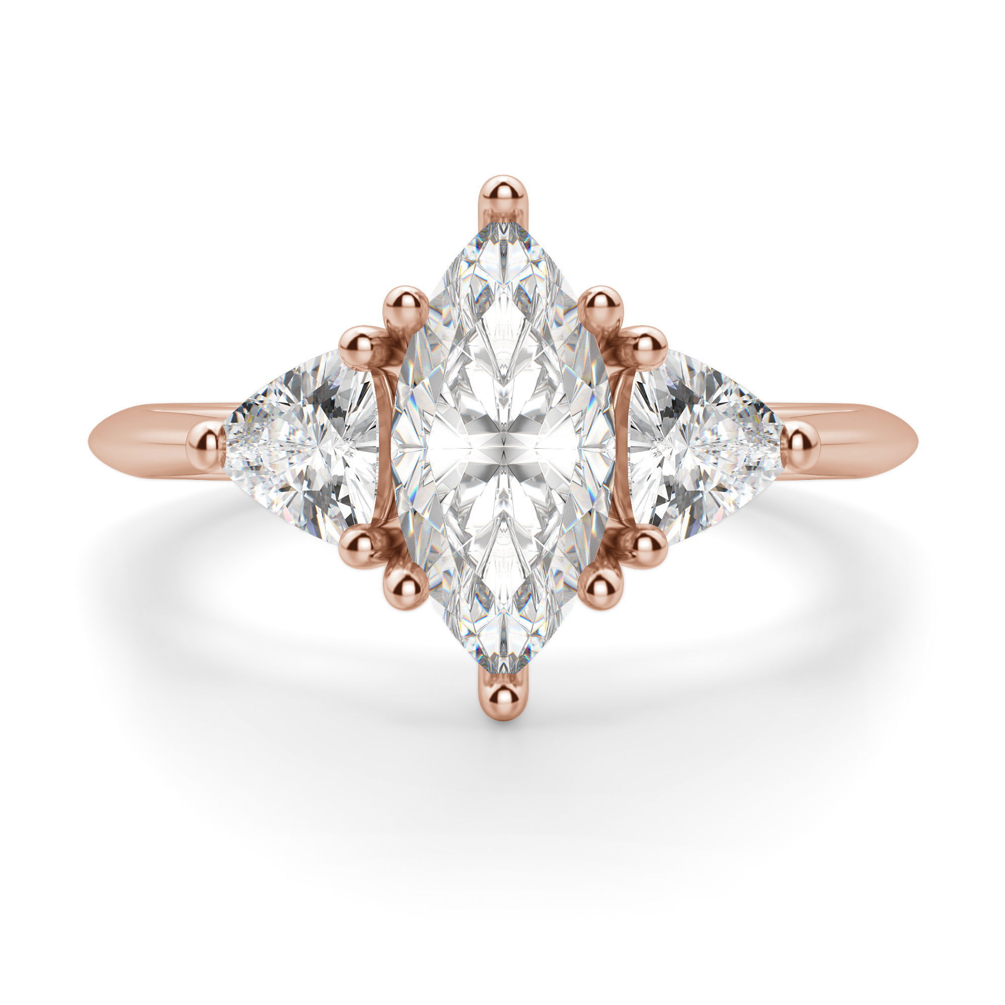 14K Rose Gold