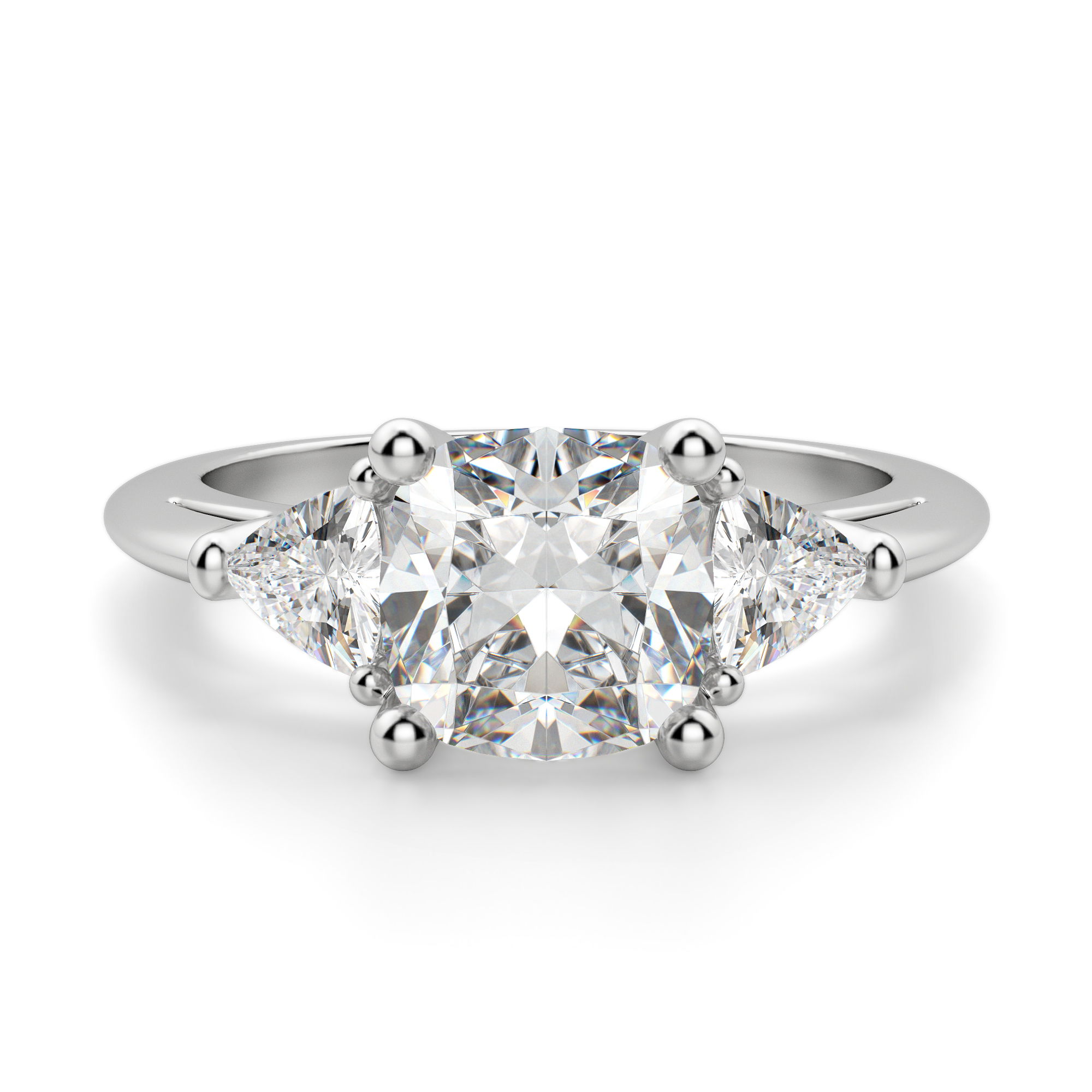 14K White Gold