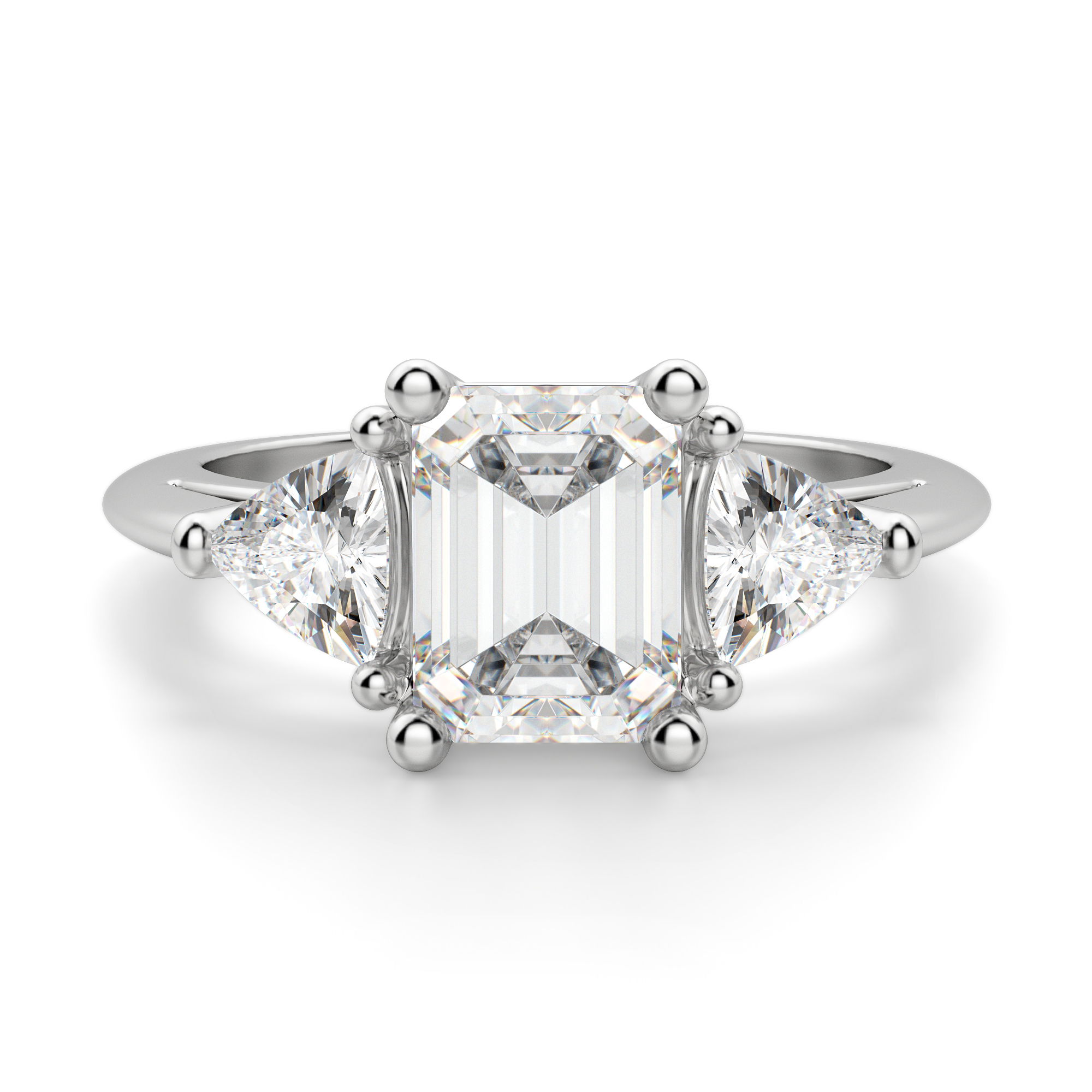 14K White Gold