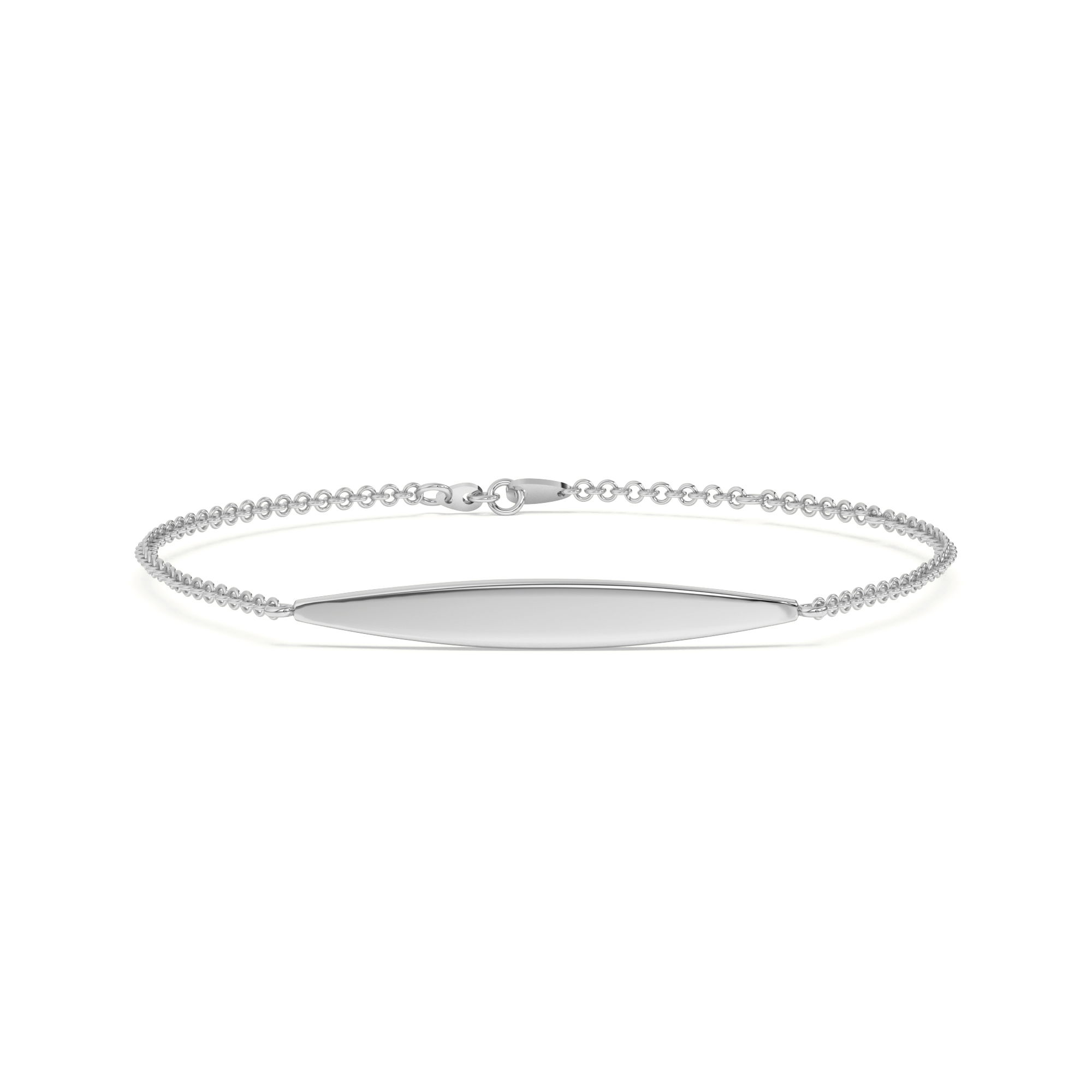 14K White Gold