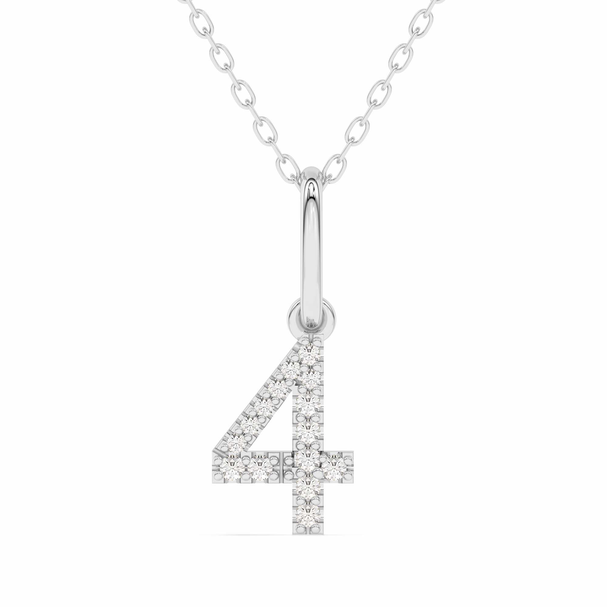 14K White Gold