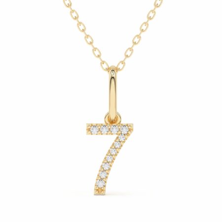 "7" Number Pendant