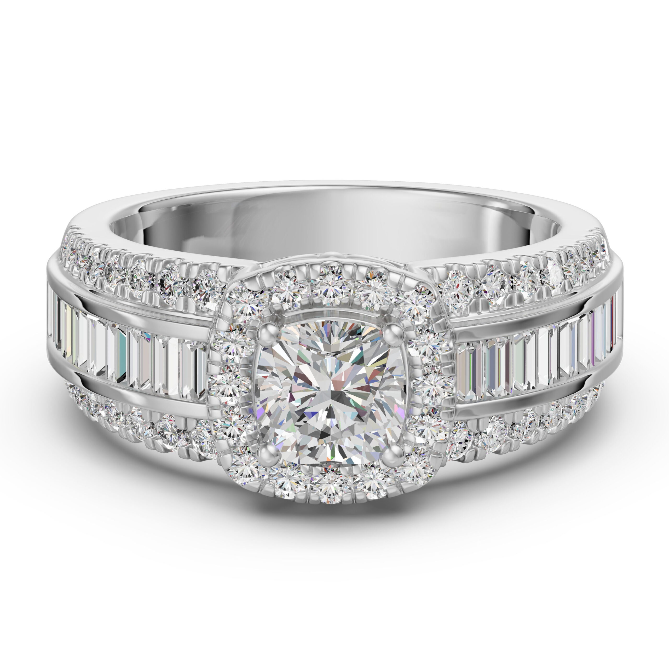 14K White Gold