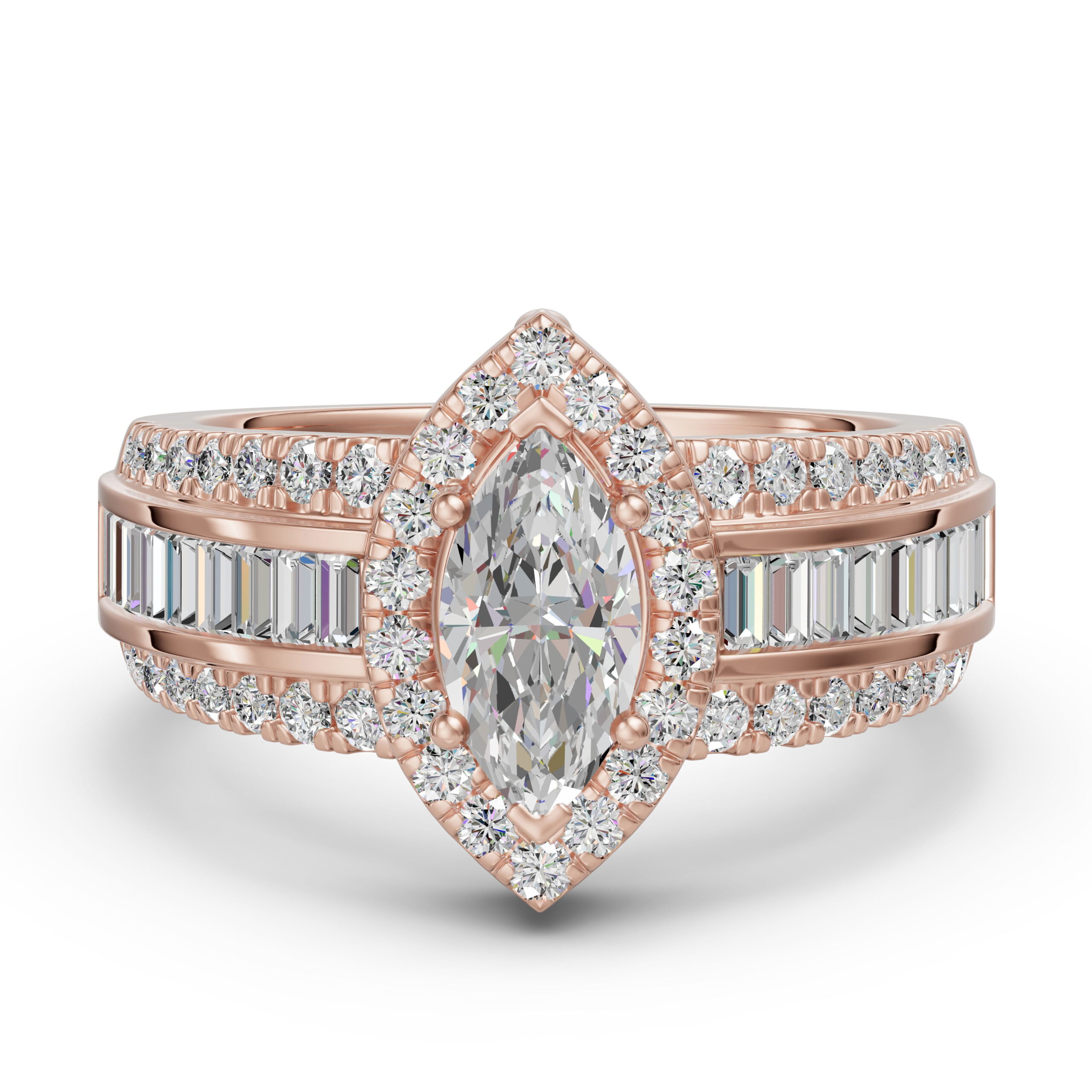 14K Rose Gold