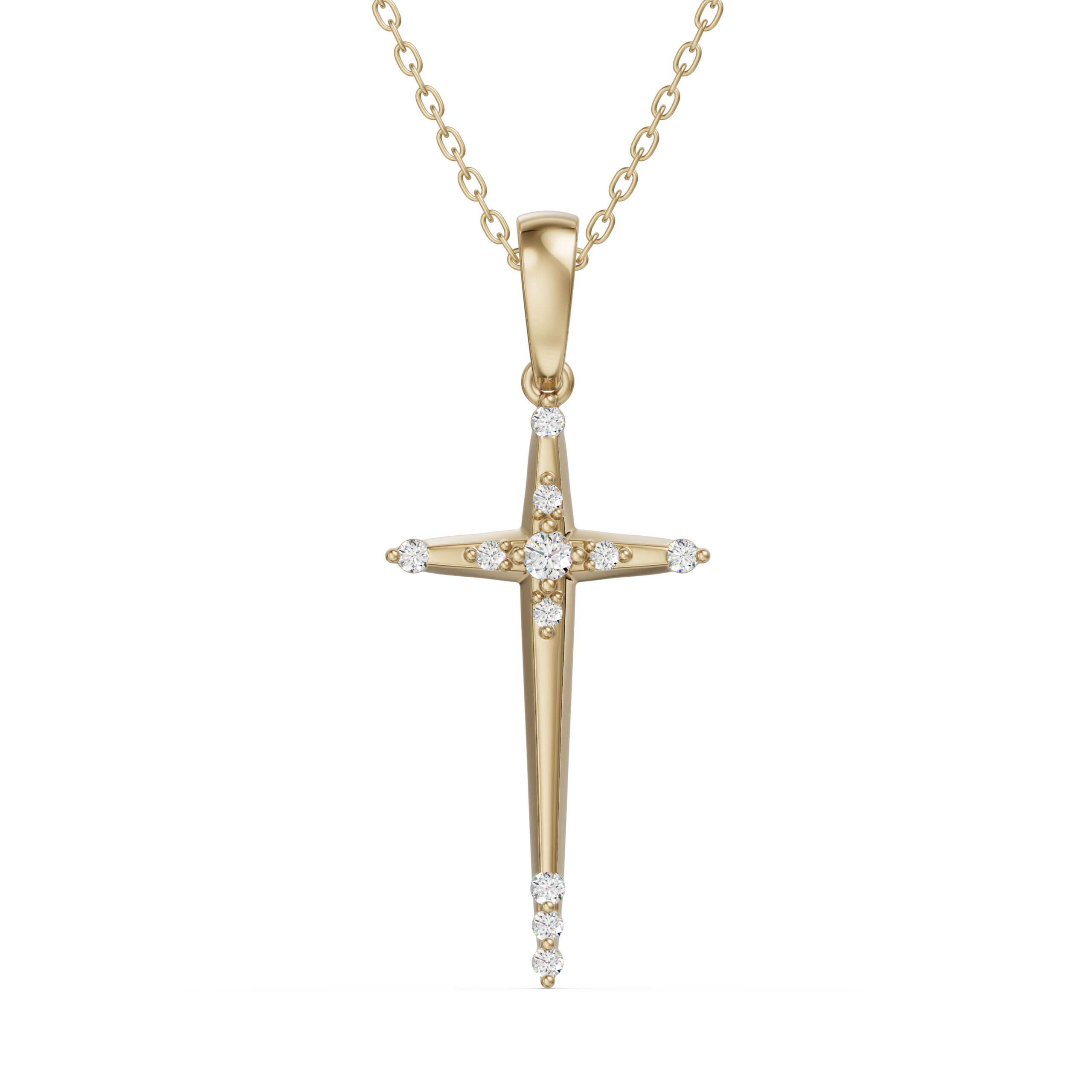 14K Yellow Gold