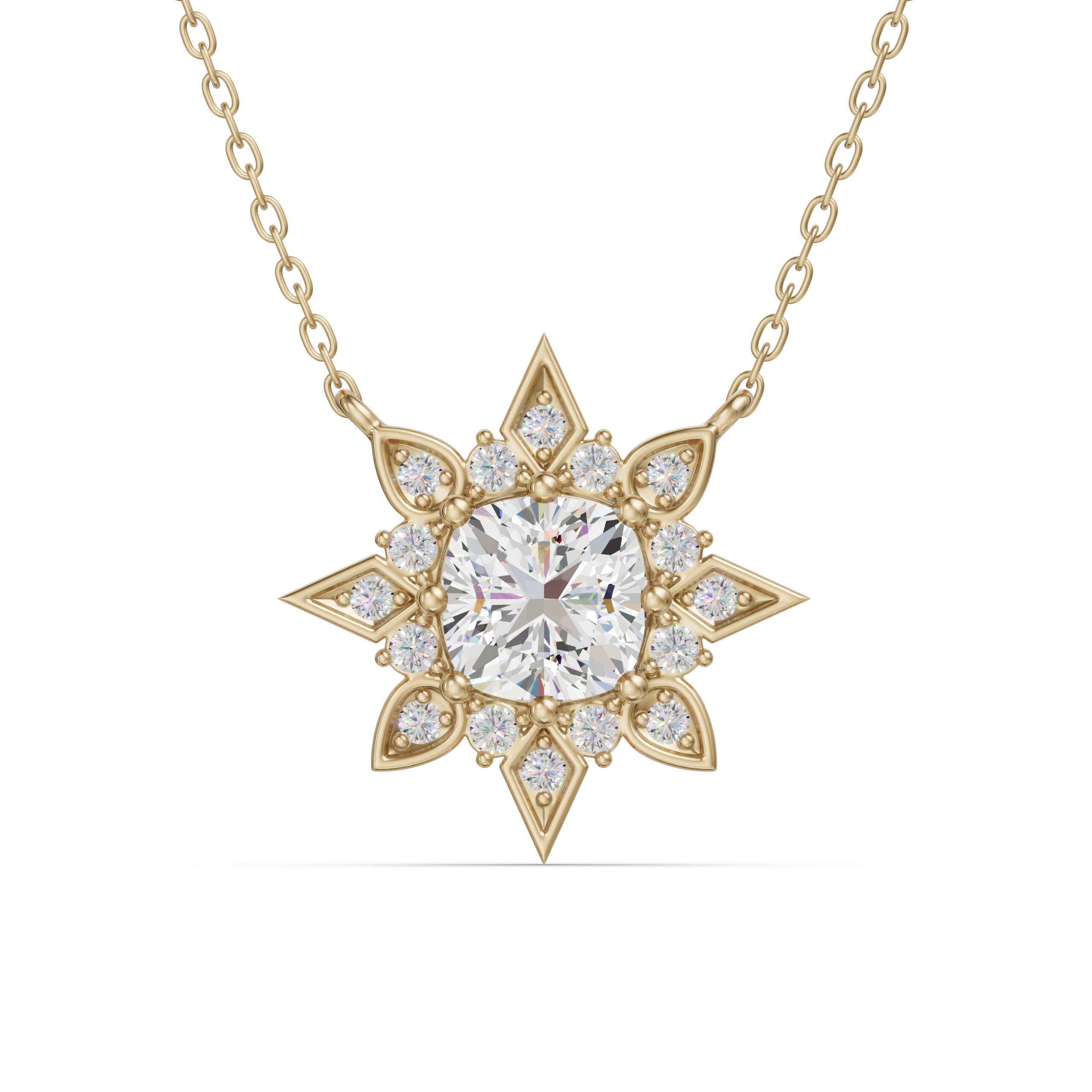 14K Yellow Gold