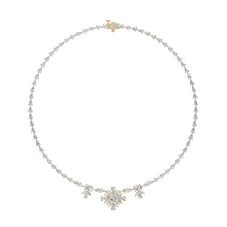 Ardent Cluster Necklace