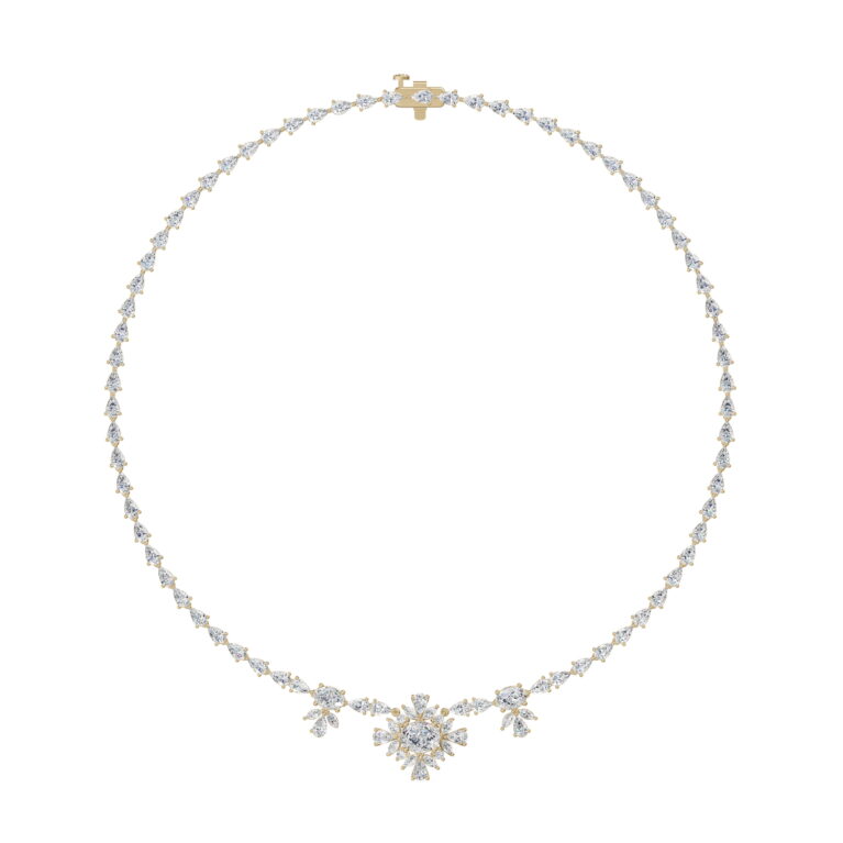 Ardent Cluster Necklace