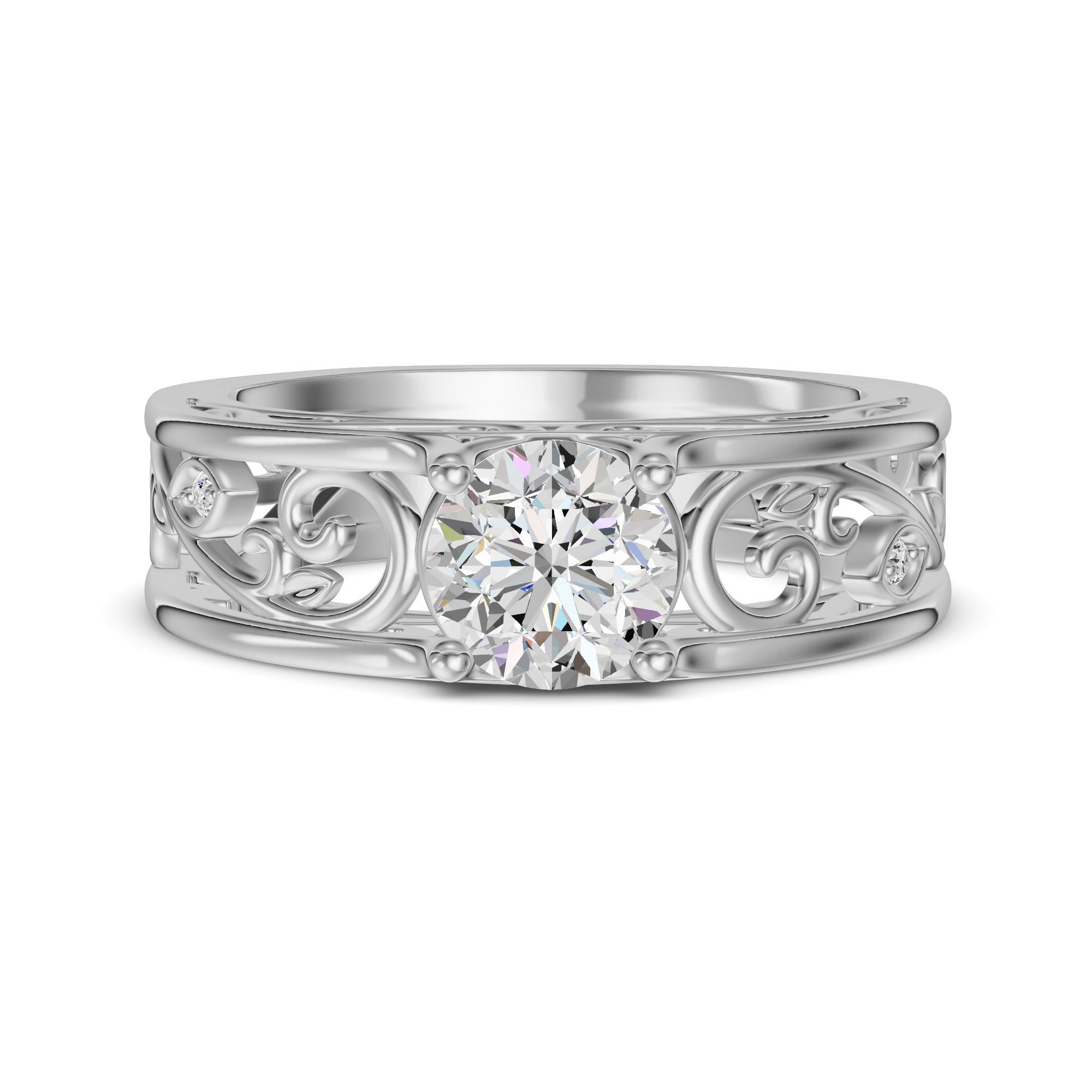 10K White Gold