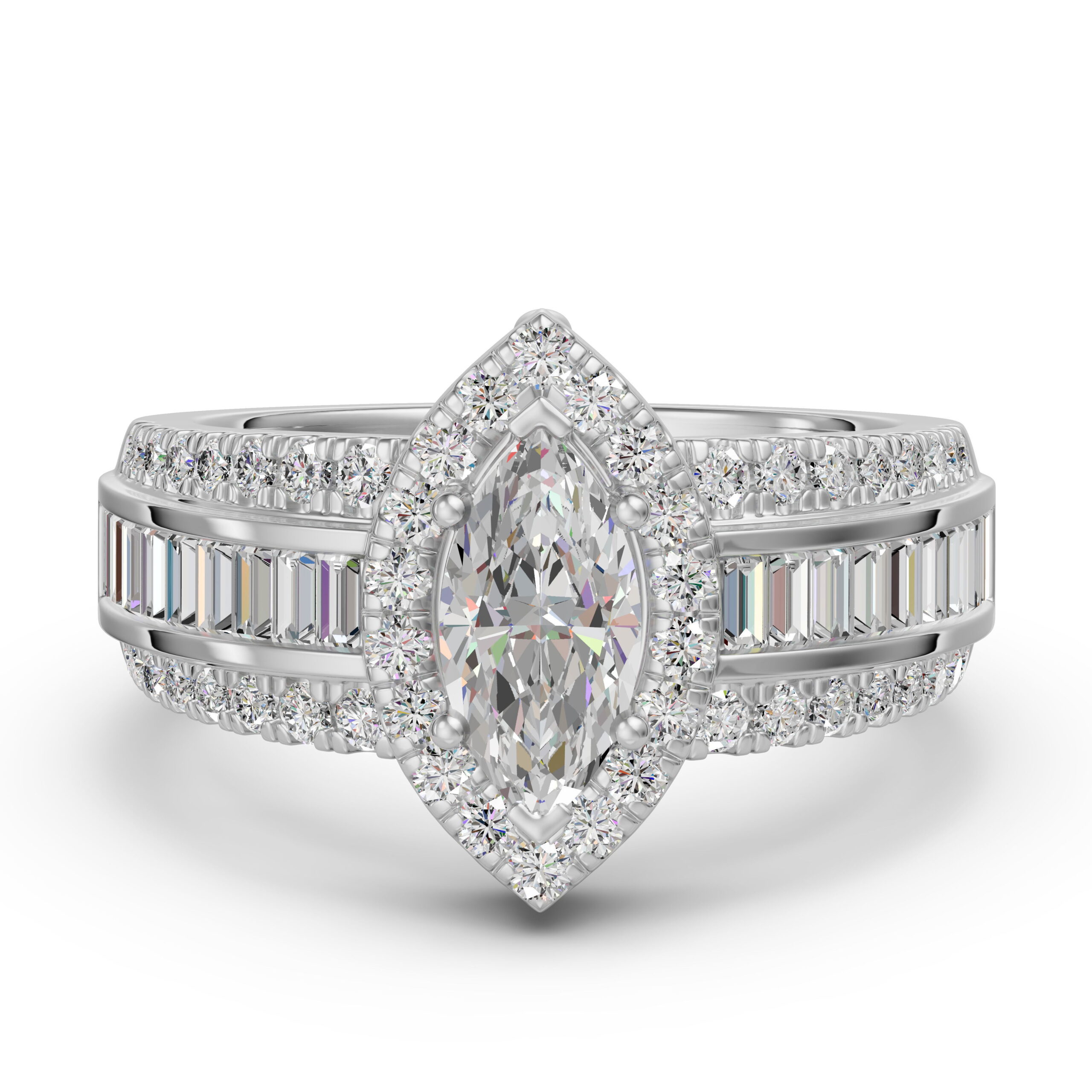 10K White Gold