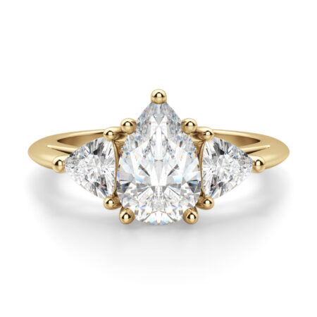 Timeless Pear Cut Engagement Ring