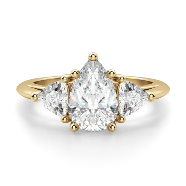 Timeless Pear Cut Engagement Ring
