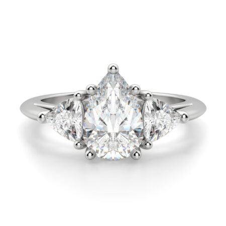 Timeless Pear Cut Engagement Ring
