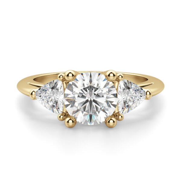 Timeless Round Cut Engagement Ring