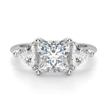 Timeless Princess Cut Engagement Ring