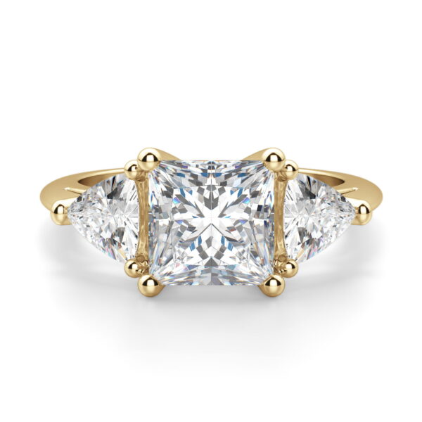 Timeless Princess Cut Engagement Ring