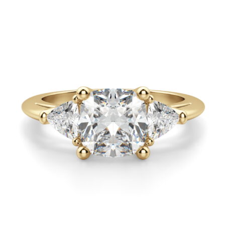 Timeless Cushion Cut Engagement Ring
