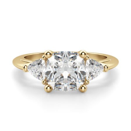 Timeless Cushion Cut Engagement Ring