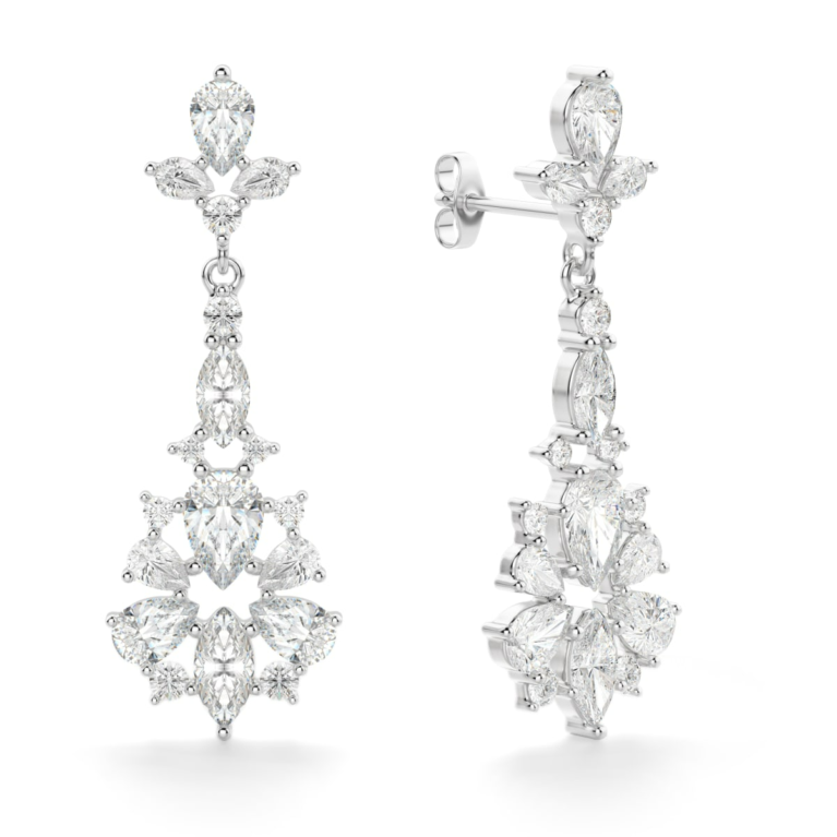Amaryllis Drop Earrings