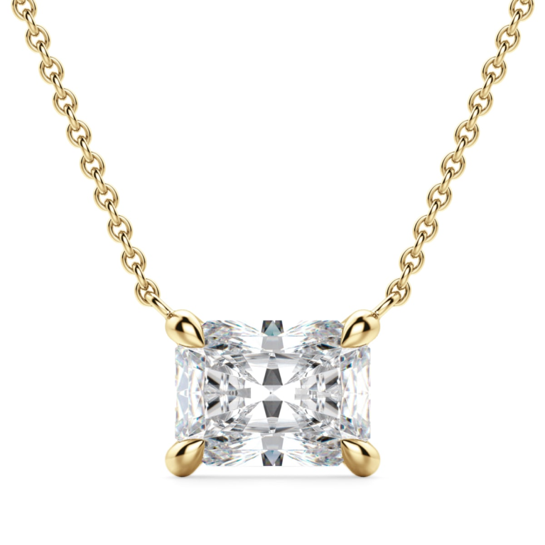 East-West Necklace Radiant Cut
