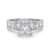 14K White Gold