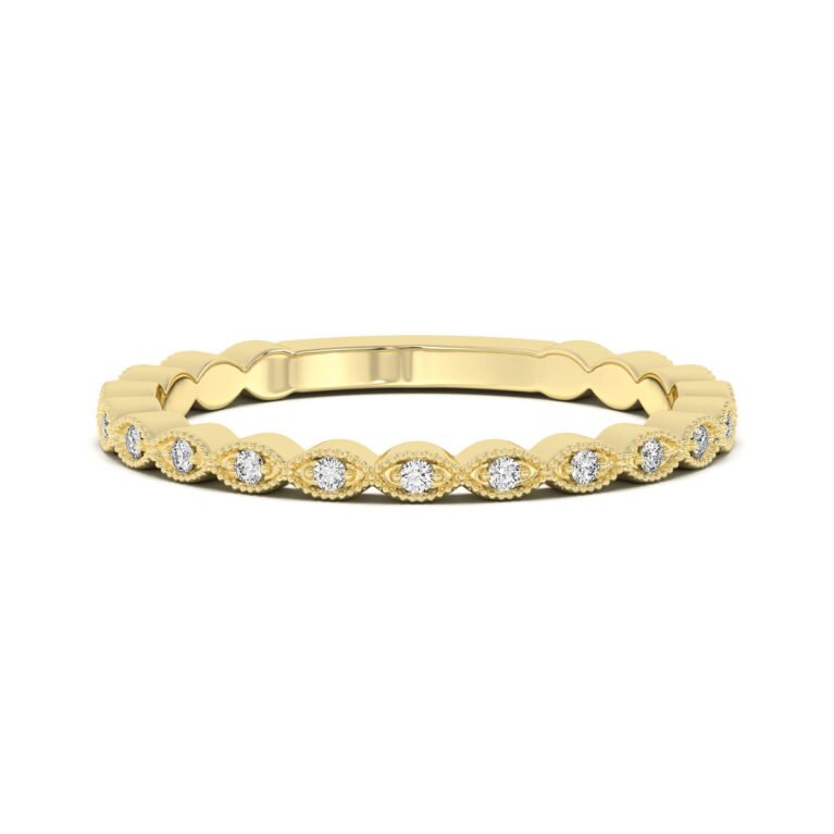 Dot Marquise Milgrain