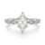 14K White Gold
